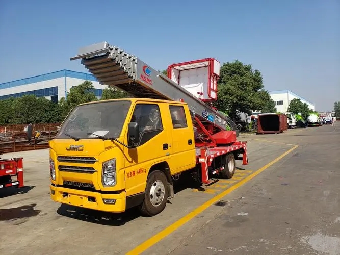 南京浦口附近云梯车出租 砂石搬运